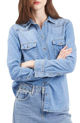 Denim Western Shirt