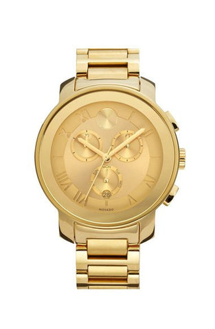 'Bold' Round Multifunction Bracelet Watch, 40mm