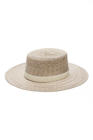 Calla Grey Braid Straw Hat