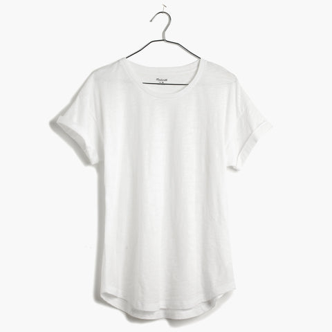 Whisper Cotton Crewneck Tee