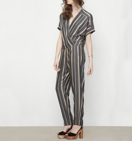 Striped Jumpsuit