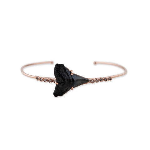 Shark Tooth 10 Diamond Cuff