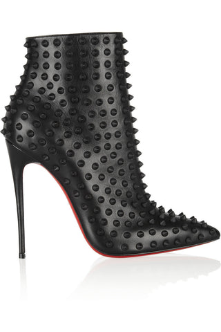 Snakilta 120 Spiked Leather Ankle Boots