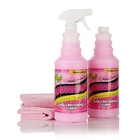 Credible Product Pinkcredible Glass and Multisurface Cleaner Kit