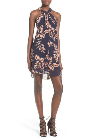 Twist Front Shift Dress