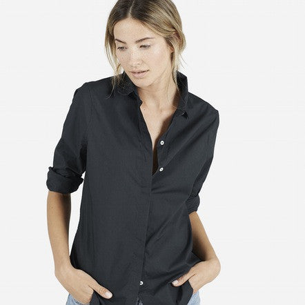 Everlane - The Poplin Long Sleeve