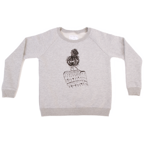 Over It Girl Sweater