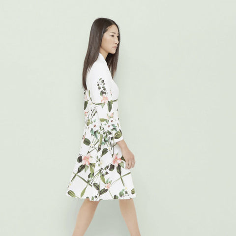 Secret Trellis Textured Coat